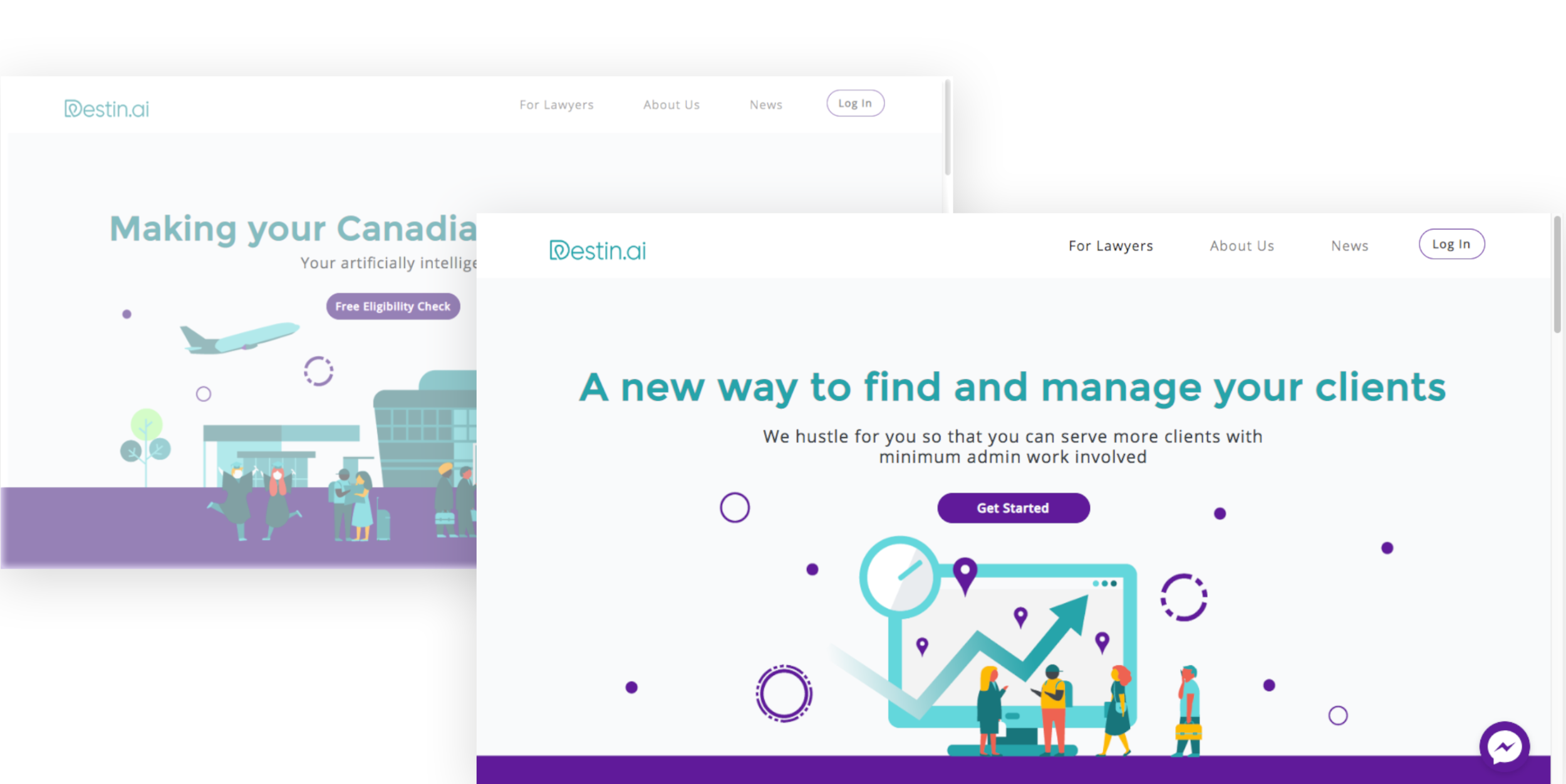 Destin.ai final brand illustration
